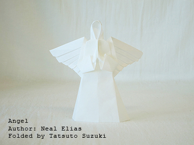 origami Angel, Author : Neal Elias, Folded by Tatsuto Suzuki